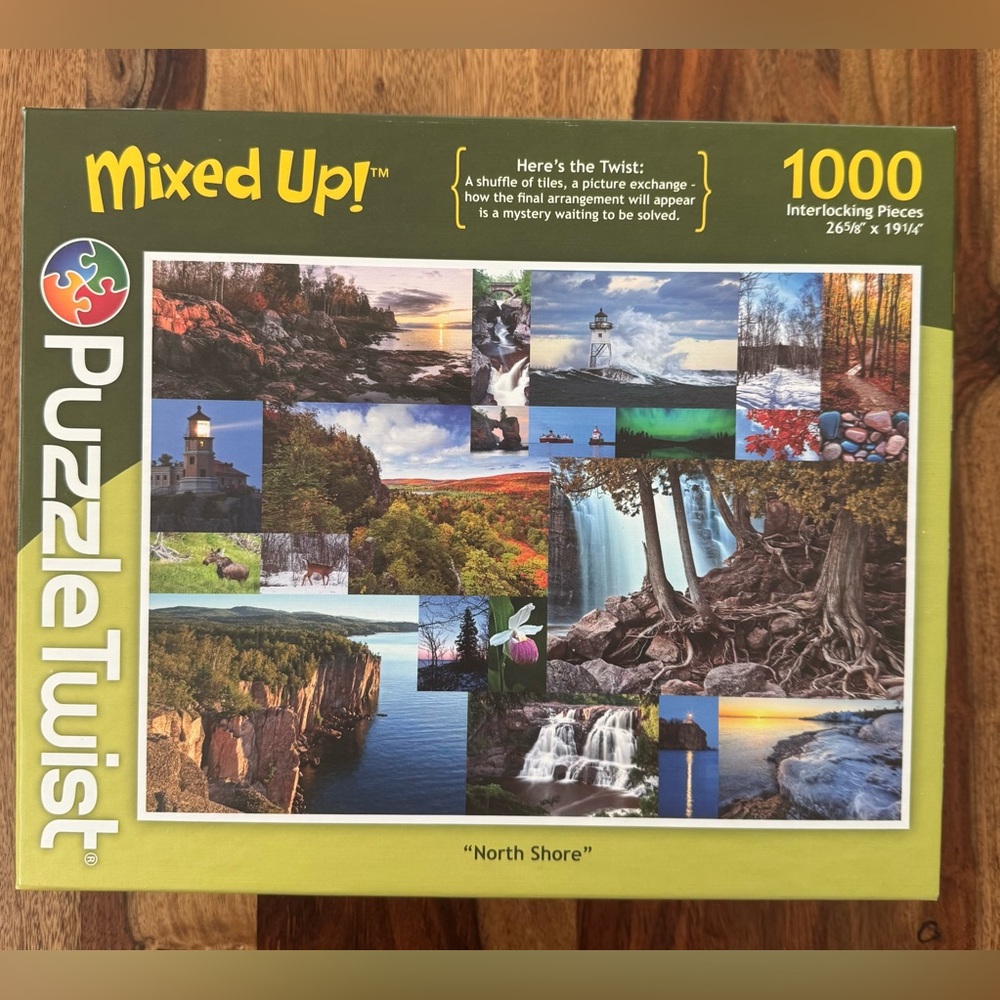 PuzzleTwist Mixed Up! “North Shore” 1000 Piece Puzzle